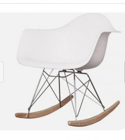 Image 1 of Contemporary Eames Style Child Sized Rocking Chair