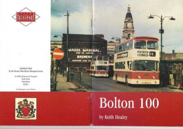 Preview of the first image of BOLTON, LANCASHIRE 100: TRANSPORT HISTORY.