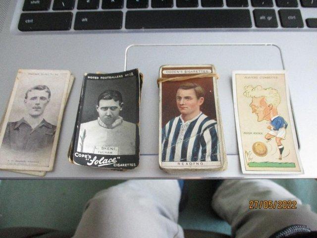 Preview of the first image of 100 year cigarette cards, very good..