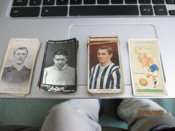 Image 1 of 100 year cigarette cards, very good.