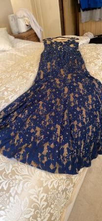 Image 2 of Evening dress ideal for that special cruise night dark blue