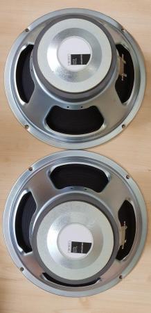 Image 3 of 2 x Celestion G12T-100 Hot 100 guitar cab speakers