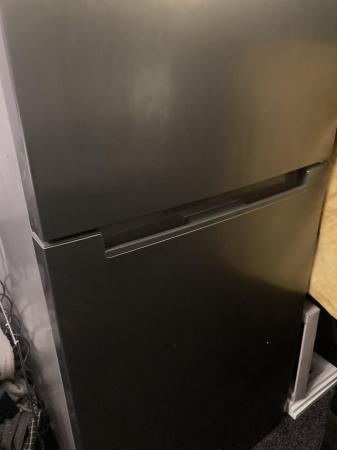 Image 3 of fridge freezer gun metal coloured