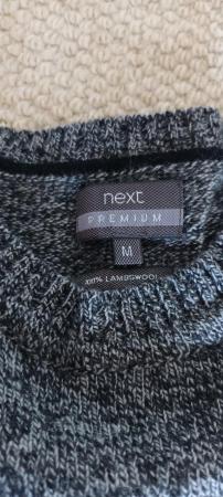 Image 1 of Mens Next jumper 100% lambswool size medium