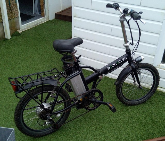 Preview of the first image of Byocycle folding electric bike.
