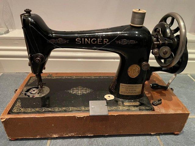 Preview of the first image of Vintage Singer Sewing Machine for sale.