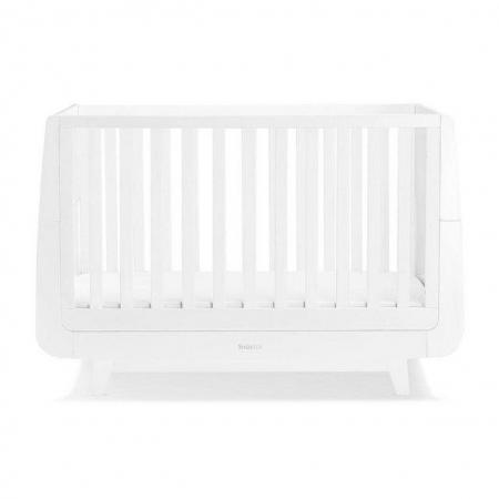 Image 1 of SnuzKot Luxe Cot Bed – White *PRE LOVED/USED