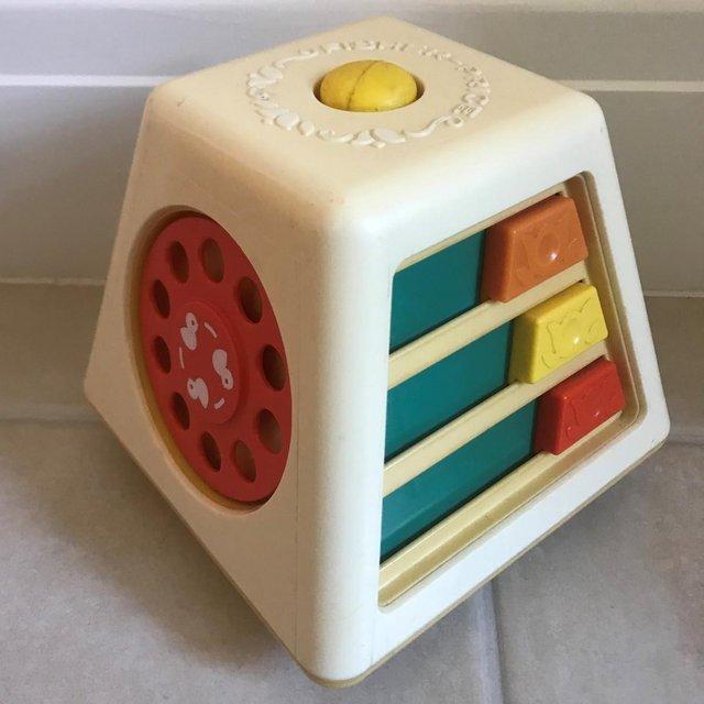 Preview of the first image of Vintage 1970s Fisher Price turn & learn activity centre..