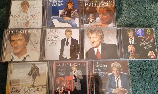 Image 1 of Ten CDs by Rod Stewart - Collection only from Chatham ME5