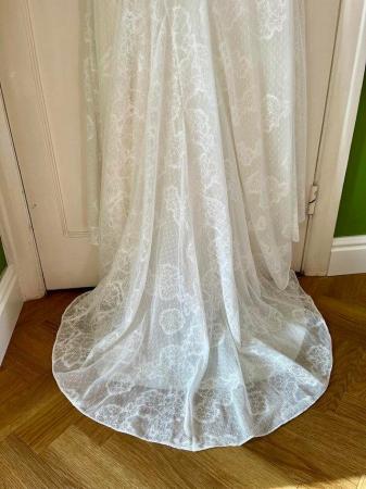 Image 6 of Whistles Maria Halterneck Lace Ivory White Wedding Dress