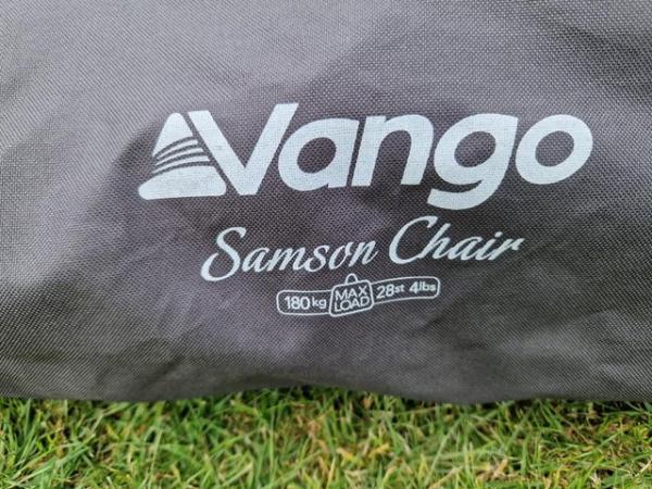Image 8 of Vango Samson Excalibur oversized chair - Rated 180kg or 28st