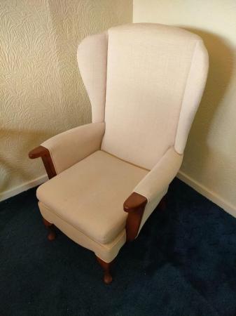 Image 3 of High Seat Chair in Cream