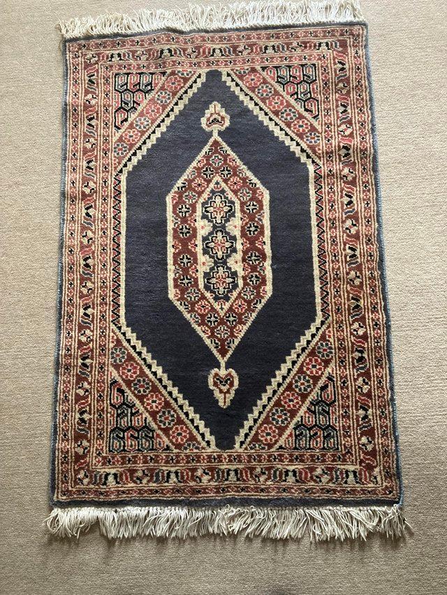 Preview of the first image of Small rug/prayer mat. Would make a perfect gift!.