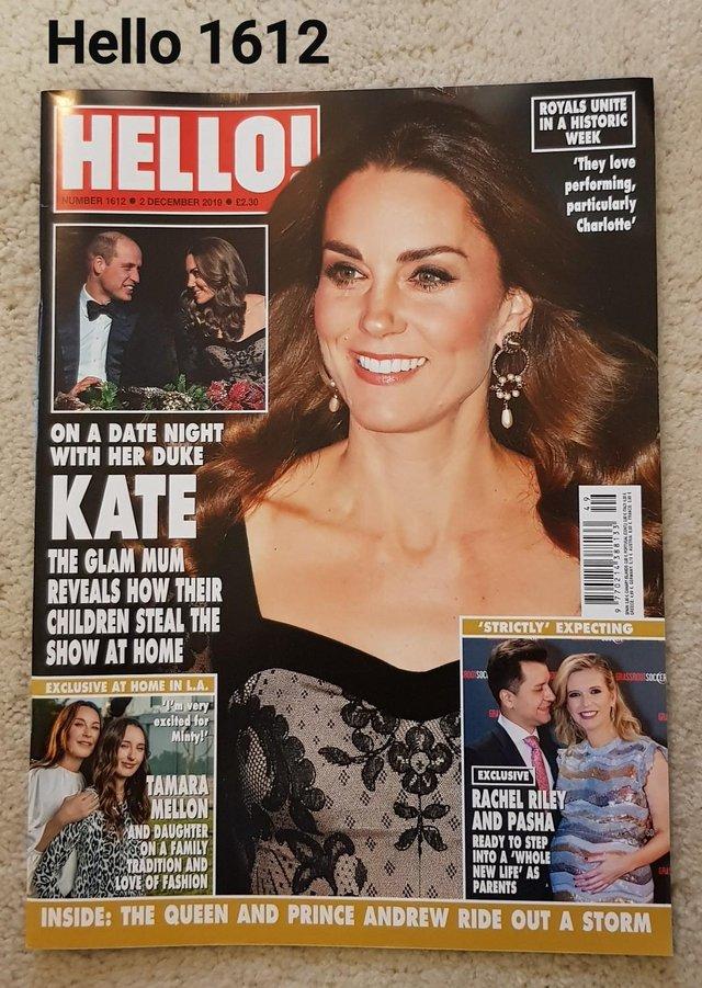 Preview of the first image of Hello Magazine 1612 - Royals Unite in a Historic Week..
