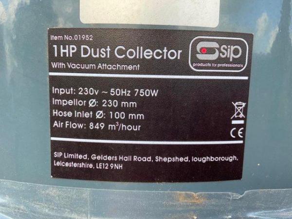 Image 2 of SIP 1HP Dust collector For Sale