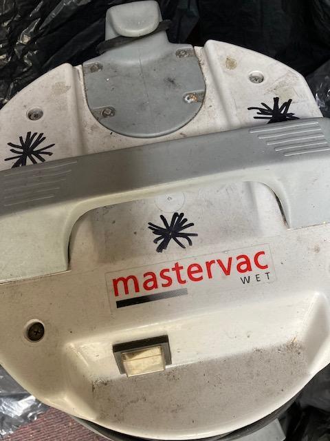 Preview of the first image of MASTERVAC WET IN GOOD WORKING ORDER ON WHEELS.
