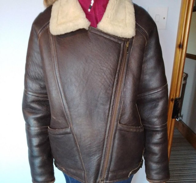 Preview of the first image of Vintage Ladies Flying Jacket Size 12.