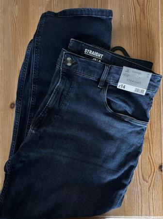 Image 2 of New with tags mens straight leg jeans