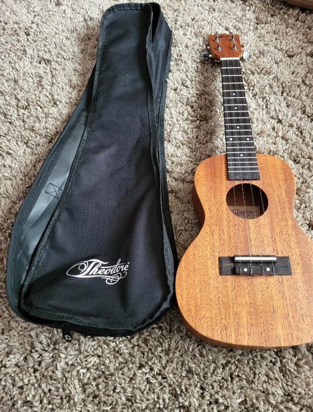 Preview of the first image of Theodore Concert Ukulele With Case.