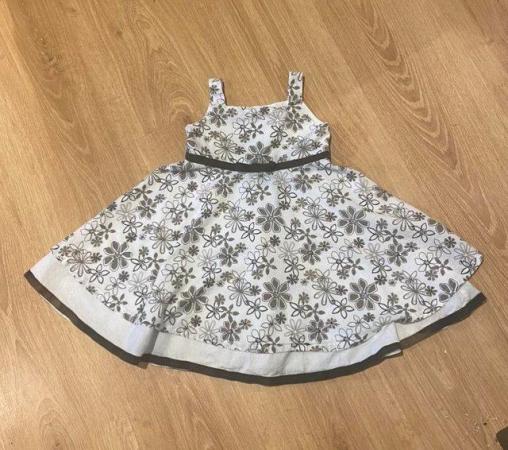 Image 2 of Girls Dress aged 12/18 months