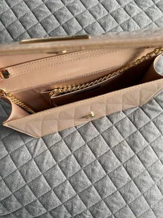 Image 3 of Carvela Nude Clutch Bag With Long Handle