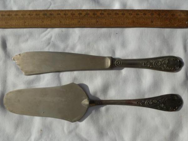 Image 2 of Pie/ Flan Serving Knife and Spatula