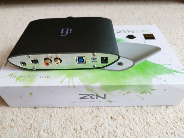 Preview of the first image of iFi Zen DAC V2 - virtually brand new.