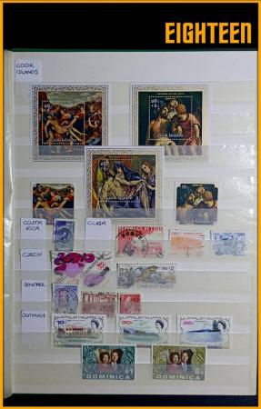 Image 3 of Used Postage Stamps For Sale