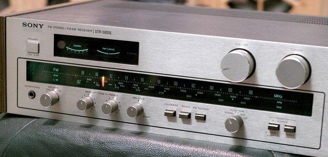 Preview of the first image of Sony Receiver STR-3800L vintage 70s.