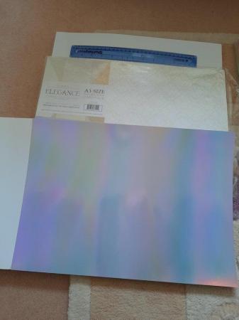 Image 1 of Large sizedblank card collection Inc A3 packs REDUCED