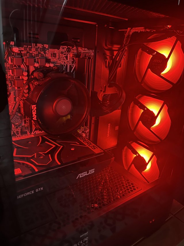 Preview of the first image of High end gaming pc for sale ryzen 5 16gb ram Gtx.