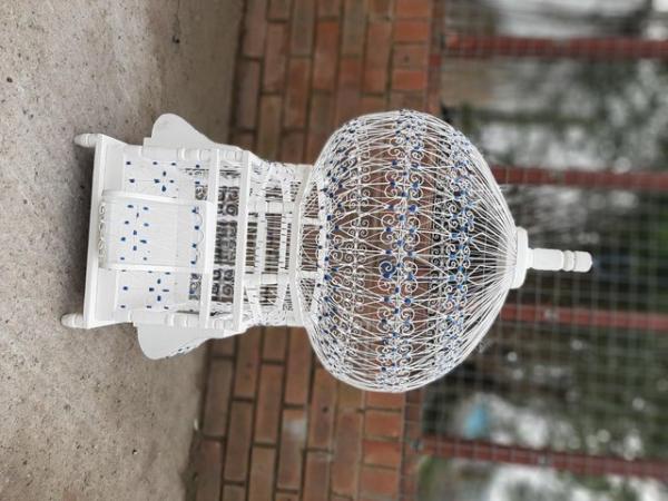 Image 1 of VINTAGE MOROCCAN BIRD CAGE FOR SALE