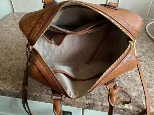 Image 3 of Tan coloured Michael Kors Handbag.