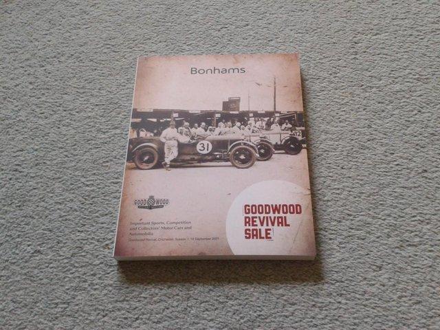 Preview of the first image of 2021 Goodwood Revival Bonhams Sale Catalogue.