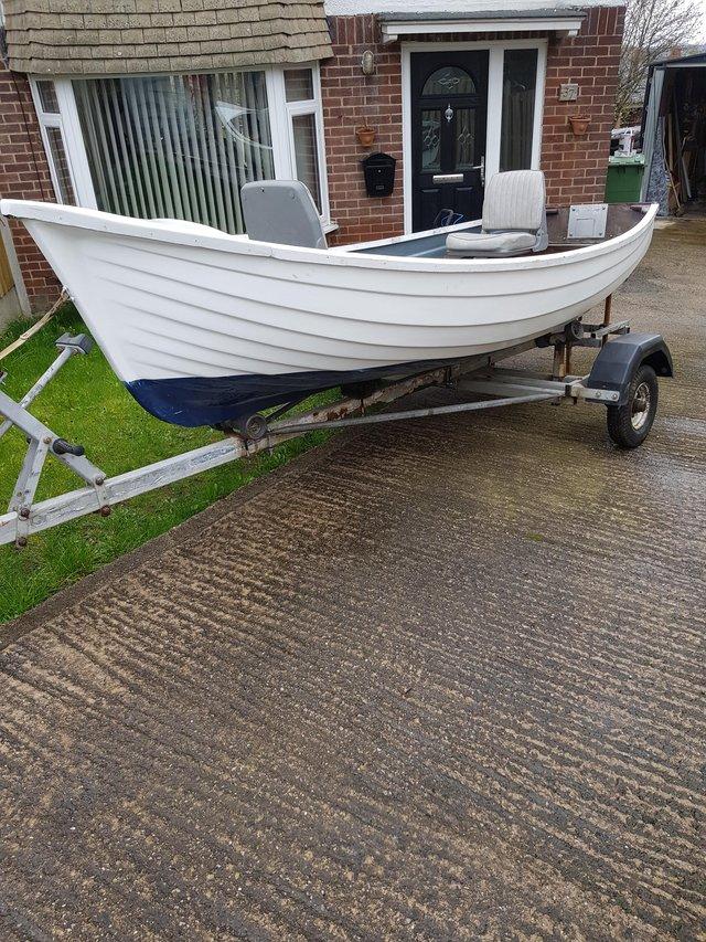 Preview of the first image of 13ft fishing boat clinker style.