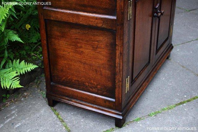 Image 83 of A TITCHMARSH AND GOODWIN OAK WINE CUPBOARD DRINKS CABINET