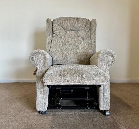 Image 5 of RECLINER FACTORY ELECTRIC RISER GREY CHAIR ~ CAN DELIVER