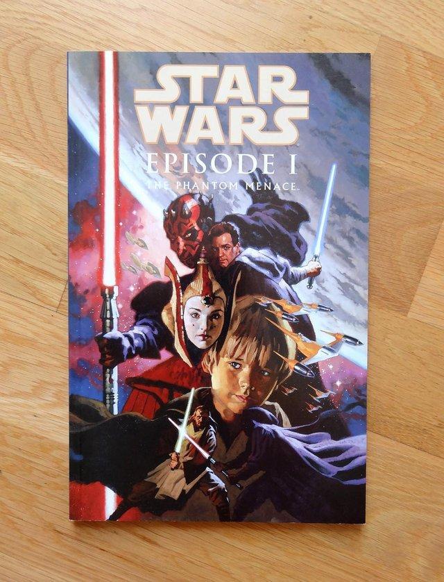 Preview of the first image of Star Wars: Episode I - The Phantom Menace Graphic Novel.