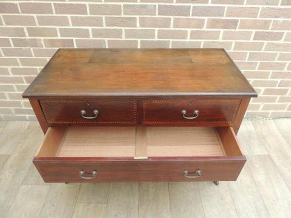 Image 13 of Edwardian Chest of Drawers / Dresser (UK Delivery)