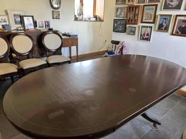 Image 1 of Dining table and chairs