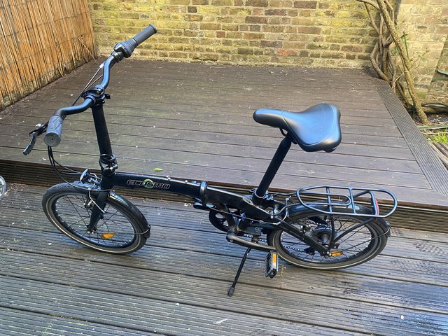 Ecosmo folding bike great condition