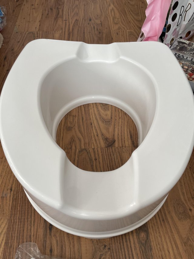 Preview of the first image of High rise disability toilet aid.