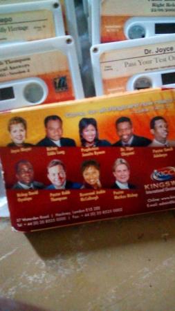 Image 1 of KICC IGOC conference  Christian cassette tapes 18x