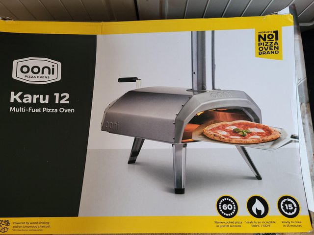 Preview of the first image of Ooni Karu 12 Multi-Fuel Pizza Oven.