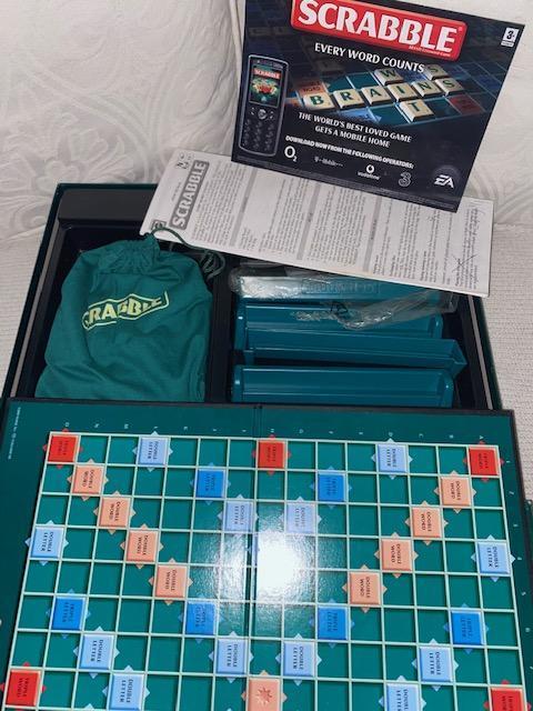 Preview of the first image of Original Scrabble Family Board Game By Mattel.