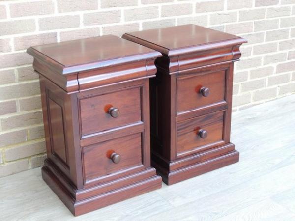 Image 2 of Barker and Stonehouse Bedside Tables (UK Delivery)