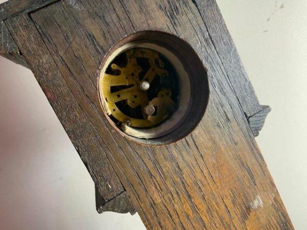 Image 2 of Grandfather Clock oak cased miniature