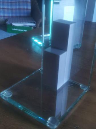 Image 3 of Art Deco style solid glass bookends