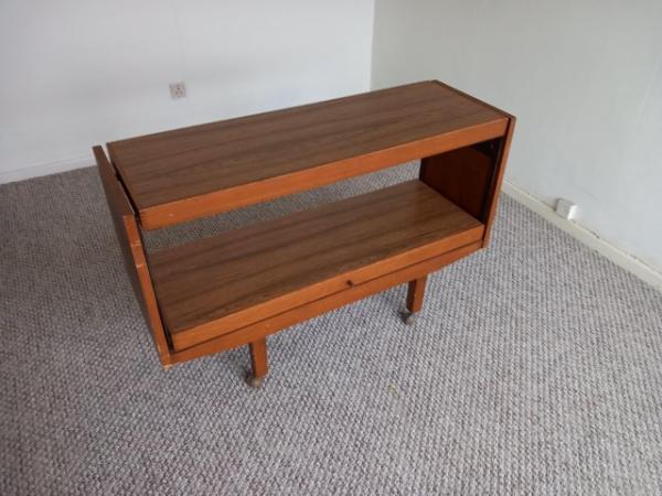 Image 1 of Folding wooden dining table