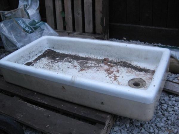 Image 2 of RECLAIMED STONE BUTLER SINK
